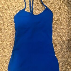 Lululemon Athletica Blue Tank Top